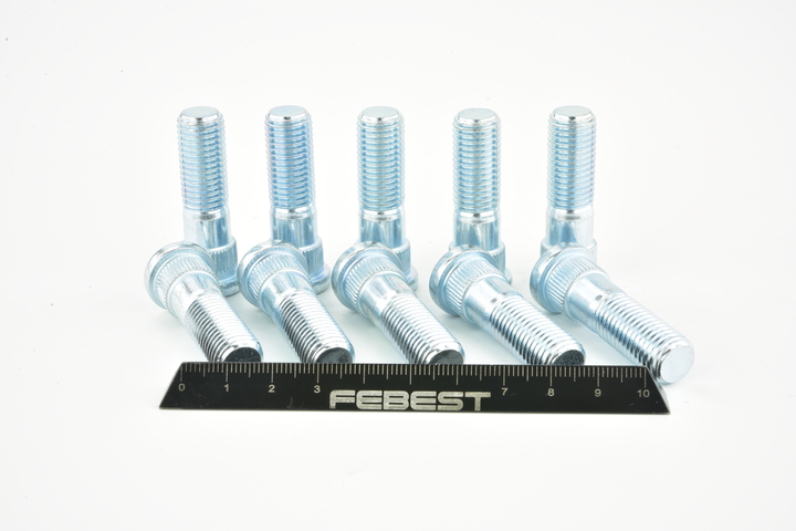 OEM 3785A009 FEBEST Hjulbolt 0484-001-PCS10 for MITSUBISHI, PEUGEOT, CITROЁN, FIAT, JEEP