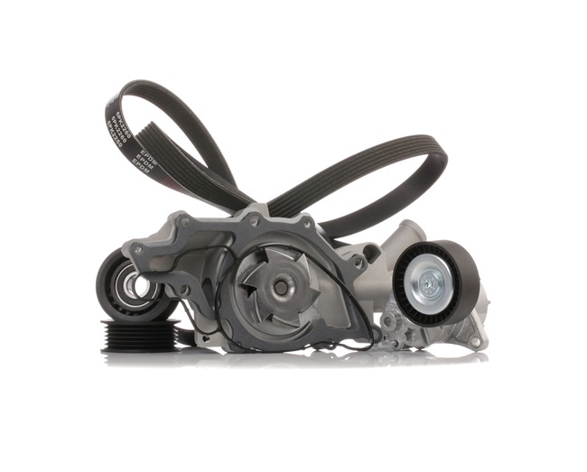 RIDEX Bomba de água + kit da correia de distribuição (4172P0011) para MERCEDES-BENZ Classe C Sedan (W204) C 200 CDI (204.007, 204.006) (100 KW / 136 CV / de 2007)