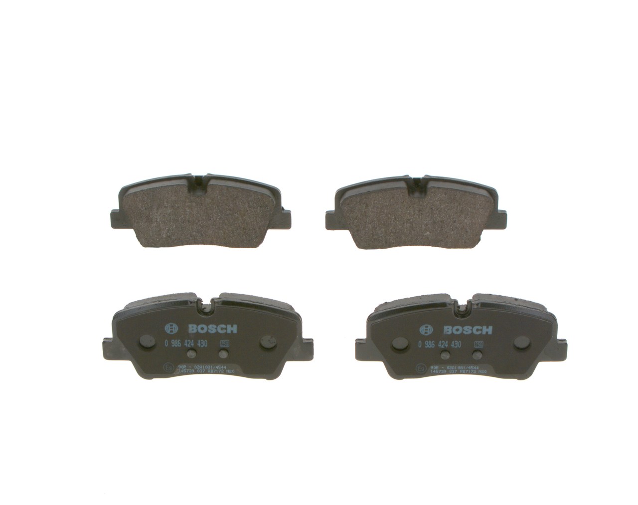OEM 5830159A00 BOSCH Jarrupalat, levyjarru 0 986 424 430 varten KIA, HYUNDAI