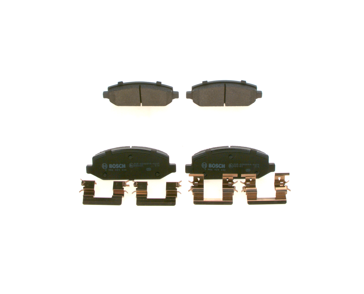 OEM 9041415 BOSCH Jarrupalat, levyjarru 0 986 424 440 varten OPEL, CHEVROLET, GMC