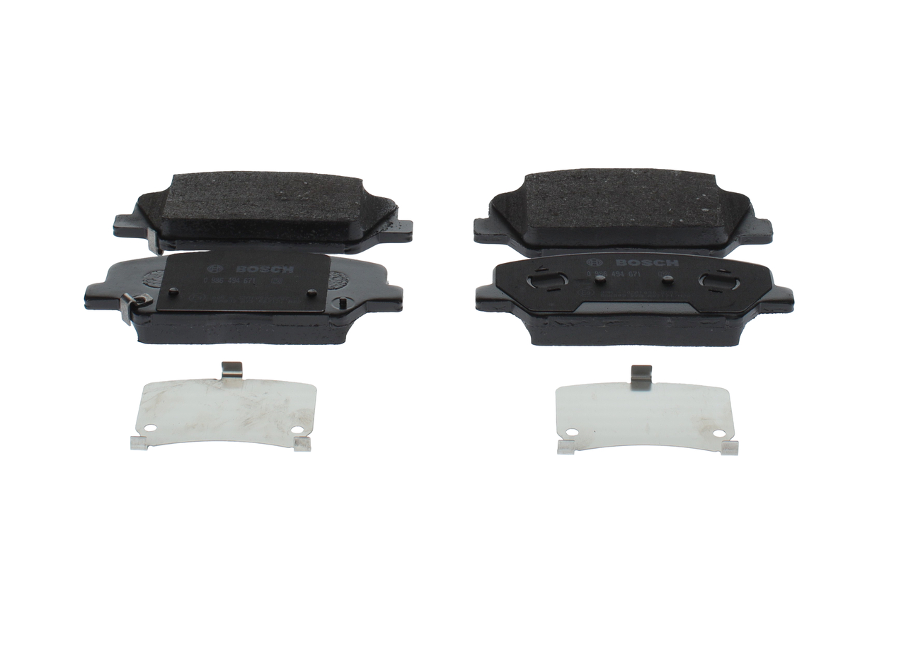 OEM 581012VA70 BOSCH Bremseklosser 0 986 494 671 for HYUNDAI, KIA