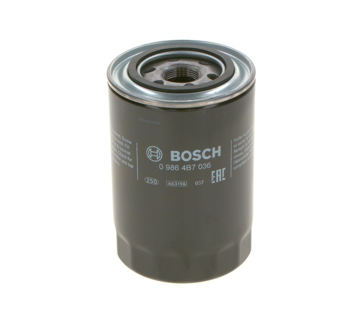 OEM 1230A154 BOSCH Oljefilter 0 986 4B7 036 for MERCEDES-BENZ, MITSUBISHI
