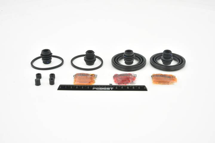 OEM 410114EA0A FEBEST Kit di revisione della pinza freno 0275-J11F per RENAULT, NISSAN, ISUZU, INFINITI, RENAULT TRUCKS