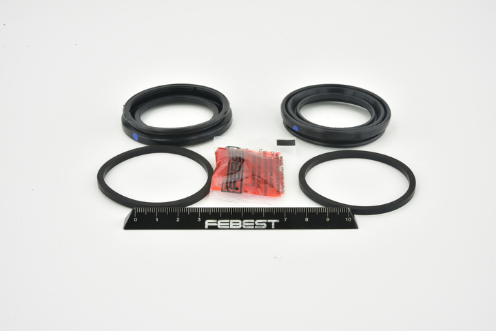 OEM 96534638 FEBEST Kit di revisione della pinza freno 1075-T250F per OPEL, CITROЁN, CHEVROLET, ISUZU, DAEWOO