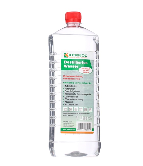 Agua destilada KERNDL S10101 1L.