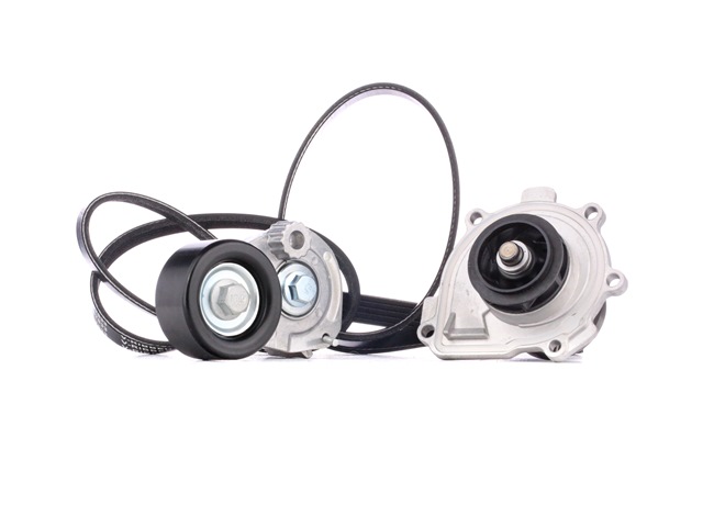 OEM 25189926 STARK Bomba de agua + kit de correa poli V SKPRB-5160025 para OPEL, FIAT, SKODA, CHEVROLET, ALFA ROMEO