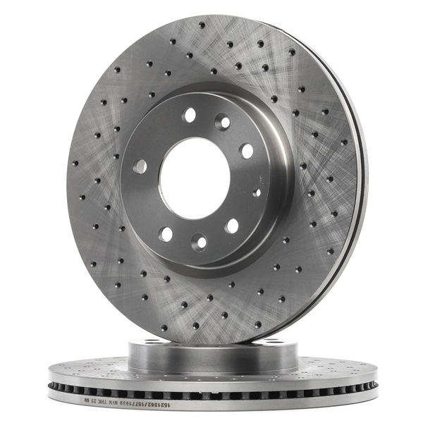 RIDEX Disco de travão (82B2789) para MAZDA 6 (GH) 2.2 MZR-CD (GH10) (136 KW / 185 CV / de 2009)