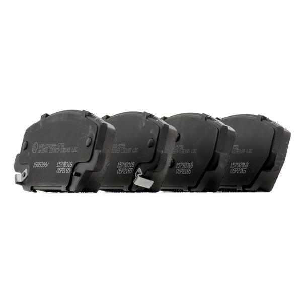 OEM 58101D4A80 RIDEX Jarrupalat, levyjarru 402B1396 varten KIA, HYUNDAI