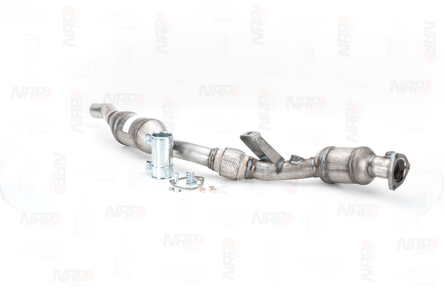 OEM 8E1253057EX NAP carparts Katalysaattori CAK10037 varten VW, AUDI, SKODA, SEAT