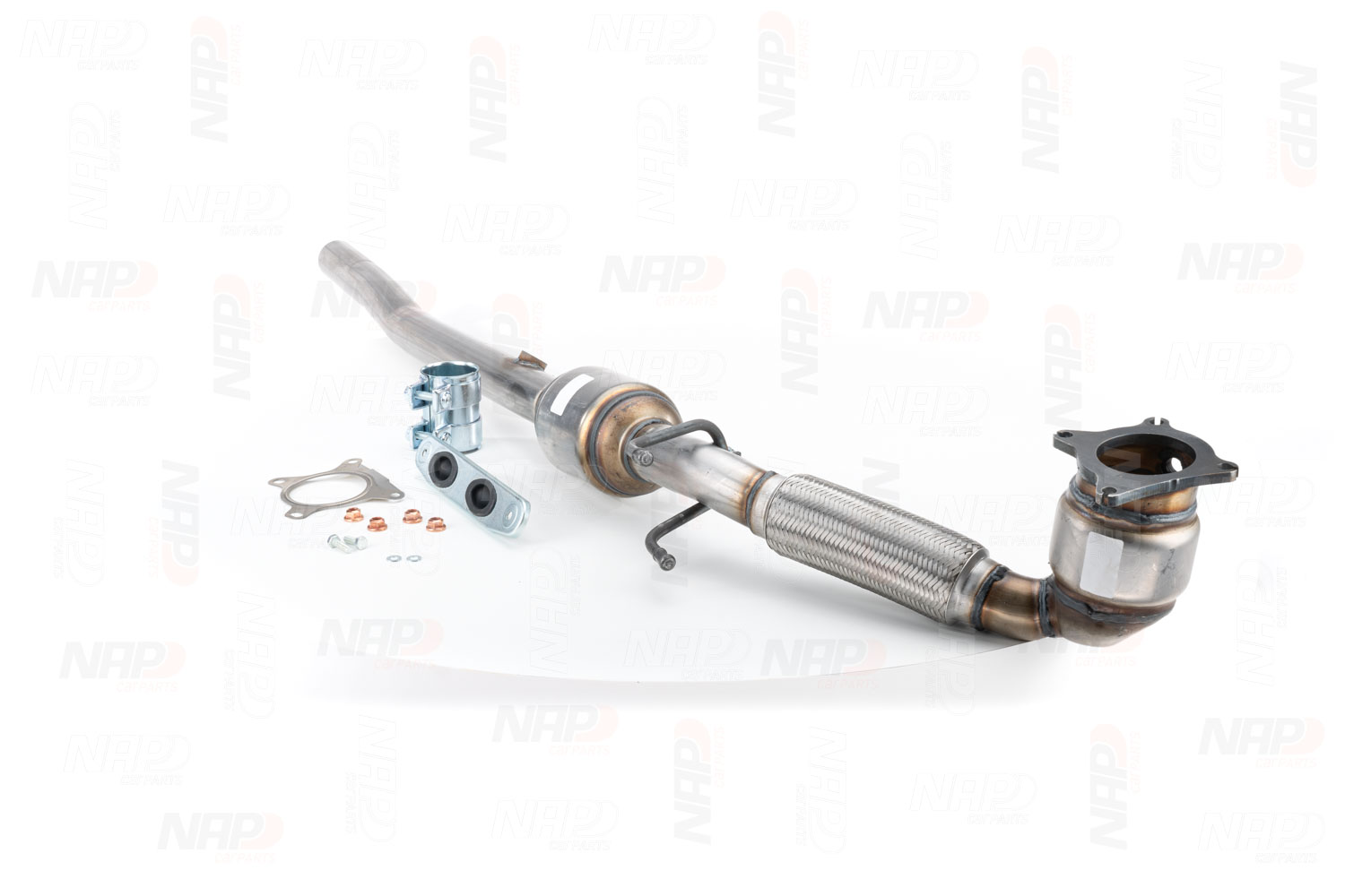 OEM 1K0254505MX NAP carparts Catalizzatore CAK10781 per VOLKSWAGEN, AUDI, SEAT, SKODA