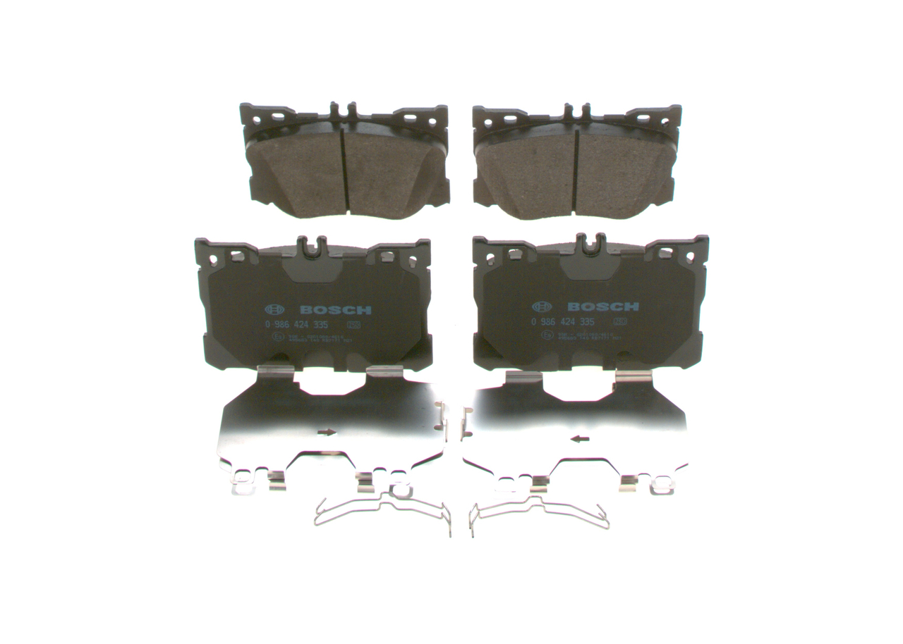 EQC Bremseklosser 0 986 424 335 BOSCH