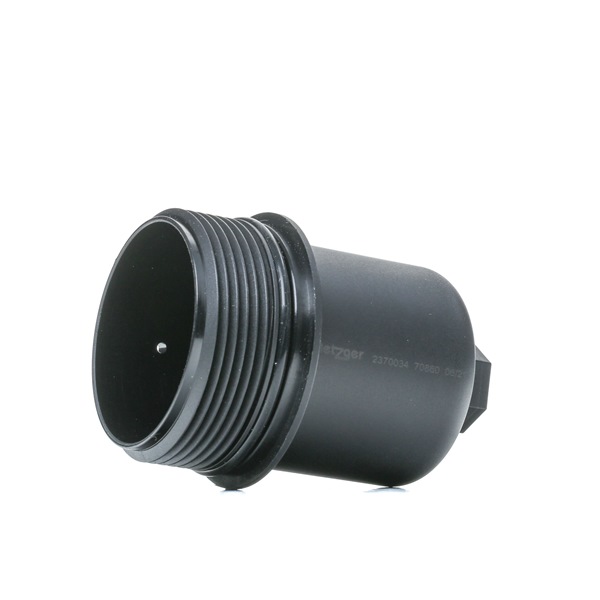 METZGER Cubierta, caja filtro de aceite (2370034) para AUDI A3 Sedán (8VS, 8VM) 1.8 TFSI (125 KW / 170 CV / de 2013)