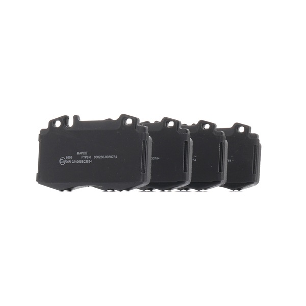 OEM A0064201220 MAPCO Brake pad set 6699/1 for MERCEDES-BENZ