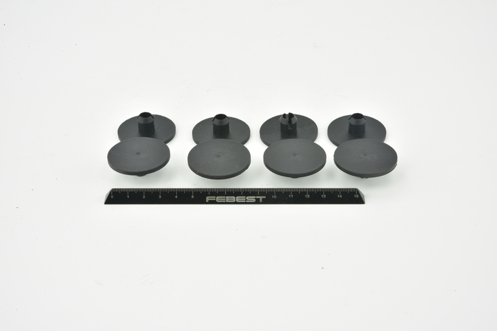 Afstandshuls, bladveer (FECLIP-002-PCS8) van FEBEST Voor TOYOTA HILUX III Pick-up (TGN1_, GGN2_, GGN1_, KUN2_, KUN1_) 4.0 4WD (GGN25) (175 KW / 238 PK / Van 2005)
