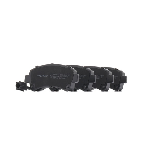 OEM 77367094 FAST Bremseklosser FT29551 for CITROЁN, FIAT, ALFA ROMEO, IVECO, LANCIA