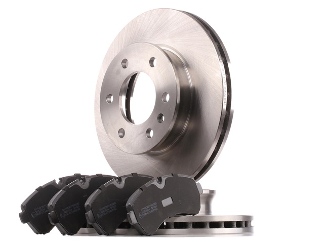 Remschijven en blokken (SKBK-10990418) van STARK Voor VW CRAFTER 30-50 Open laadbak/ Chassis (2F_) 2.0 TDI (103 KW / 140 PK / Van 2015)
