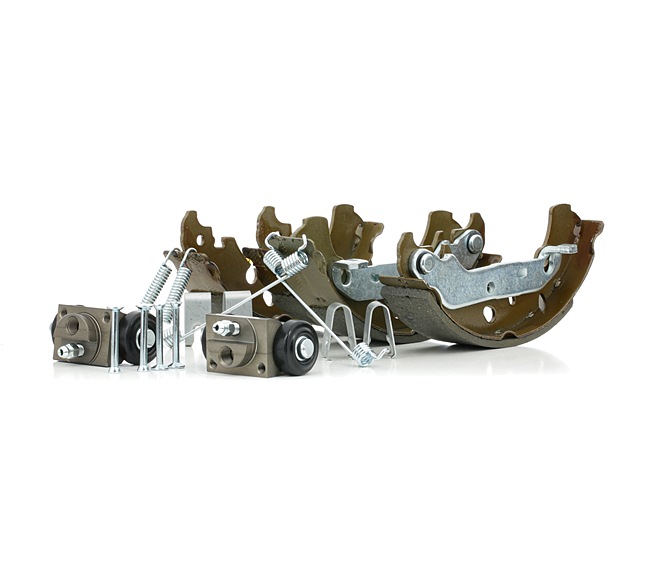 RIDEX Bremsensatz, Trommelbremse (3859B0063) in erstklassiger Qualität für FORD Fiesta Mk5 Kastenwagen 1.6 TDCi (66 KW / 90 PS / de 2007)