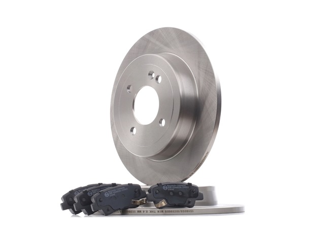 RIDEX Kit de travões (3405B0426) para MERCEDES-BENZ Classe C Sedan (W204) C 220 CDI (204.002) (125 KW / 170 CV / de 2008)