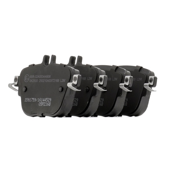 RIDEX Pastilhas de travão (402B1429) para MERCEDES-BENZ Classe E T-modell (S213) E 350 d (213.233) (190 KW / 258 CV / de 2016)