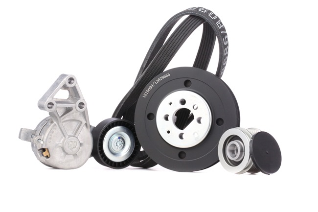Poly V-riem set (542R0588) van RIDEX Voor VW New Beetle Hatchback (9C1, 1C1) 1.9 TDI (74 KW / 101 PK / Van 2001)