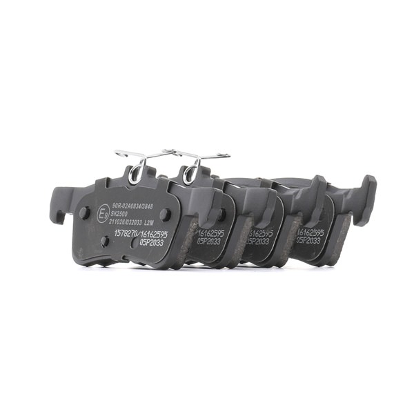 RIDEX Brake pad set (402B1468) for FORD Fiesta Mk7 Hatchback 1.0 EcoBoost mHEV (114 KW / 155 HP / from 2020)