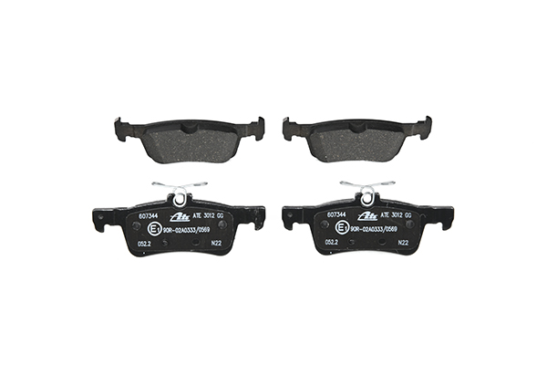 OEM KTH1BC2M007AC ATE Jarrupalat, levyjarru 13.0460-7344.2 varten FORD
