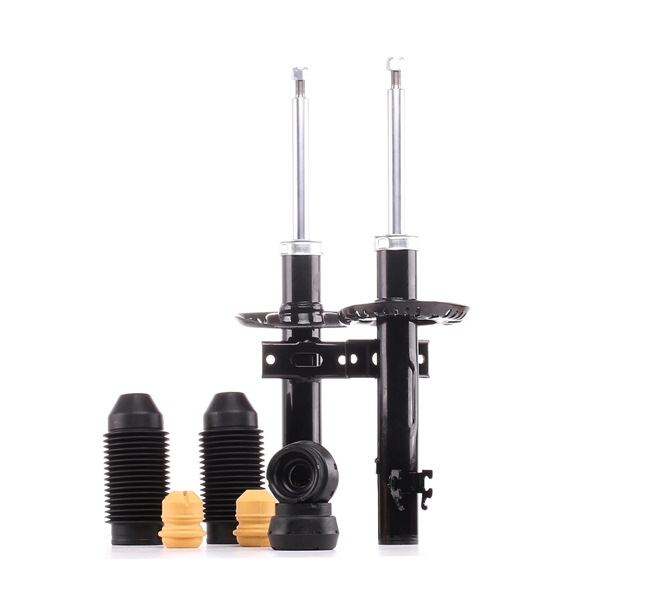 RIDEX Stoßdämpfer-Set (1185S0025) in erstklassiger Qualität für SKODA Rapid Spaceback (NH1) 1.2 LPG (63 KW / 86 PS / de 2012)