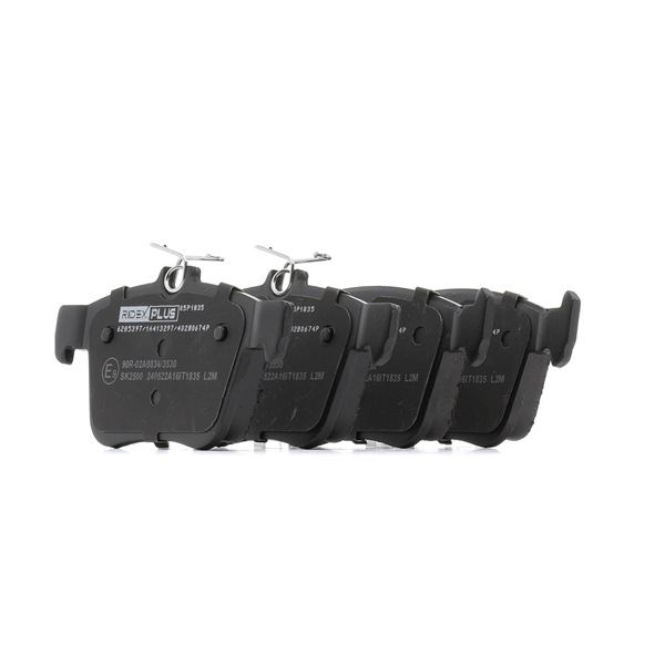 OEM 3QF698451 RIDEX PLUS Kit pastiglie freni 402B0674P per VOLKSWAGEN, AUDI, FORD, SEAT, SKODA