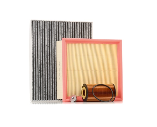 RIDEX Kit de filtros (4055F0232) para OPEL Astra G CC (T98) 1.6 16V (F08, F48) (74 KW / 101 CV / de 1998)