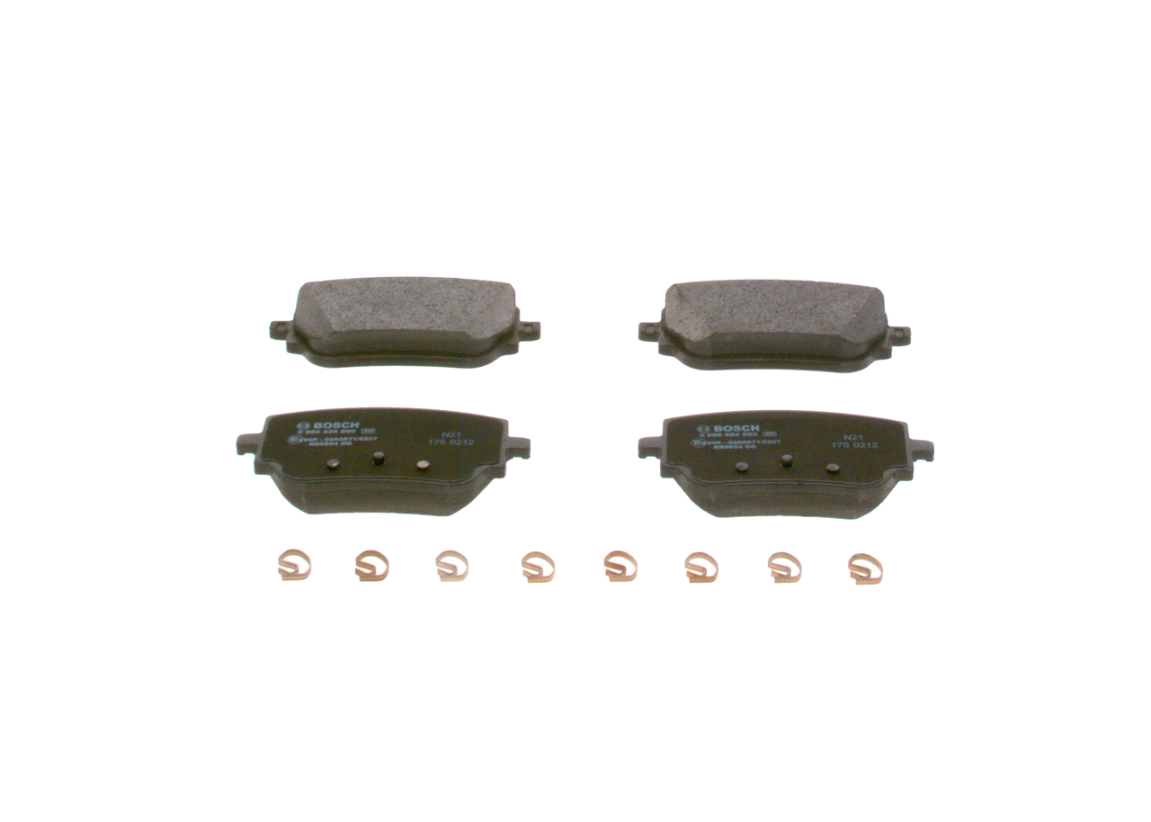 GLB Bromsbelägg 0 986 424 890 BOSCH
