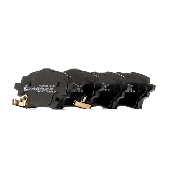 BREMBO Bromsbelägg & bromsbeläggsats P 83 178
