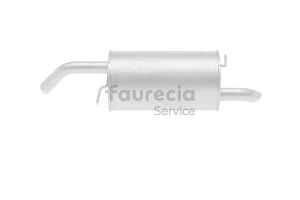 Faurecia Silencieux arrière FS30135 Pot d'échappement Faurecia FS30135