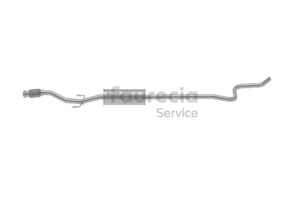 Faurecia Fremre eksospotte FS45983 Forreste lyddemper Faurecia FS45983