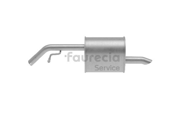 OEM 9818336980 Faurecia Silencieux arrière FS45984 pour PEUGEOT, CITROЁN, OPEL, TALBOT, VAUXHALL