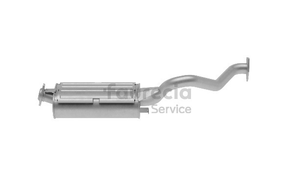 Faurecia Bakre eksospotte FS75236 Lyddemper eksos / bakre lyddemper Faurecia FS75236