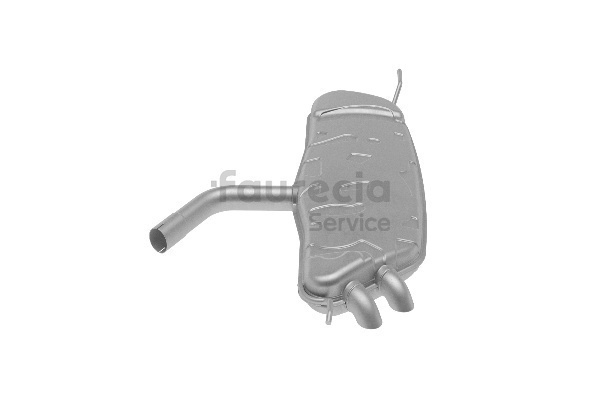 Faurecia Bakre eksospotte FS80365 Lyddemper eksos / bakre lyddemper Faurecia FS80365