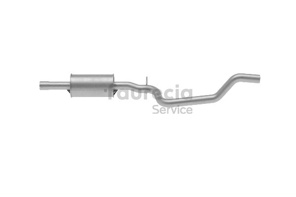 OEM 1K0253209T Faurecia Keskiäänenvaimentaja FS80559 varten VW, AUDI, SKODA, SEAT