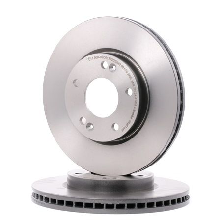 OEM 517121H000 BREMBO Jarrulevy 09.9574.40 varten KIA, MAZDA, HYUNDAI, CHEVROLET