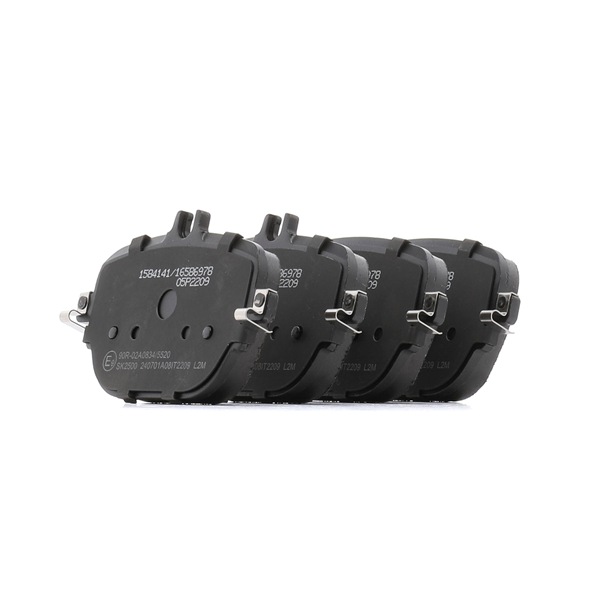 OEM A0004205602 RIDEX Brake pad set 402B1504 for MERCEDES-BENZ