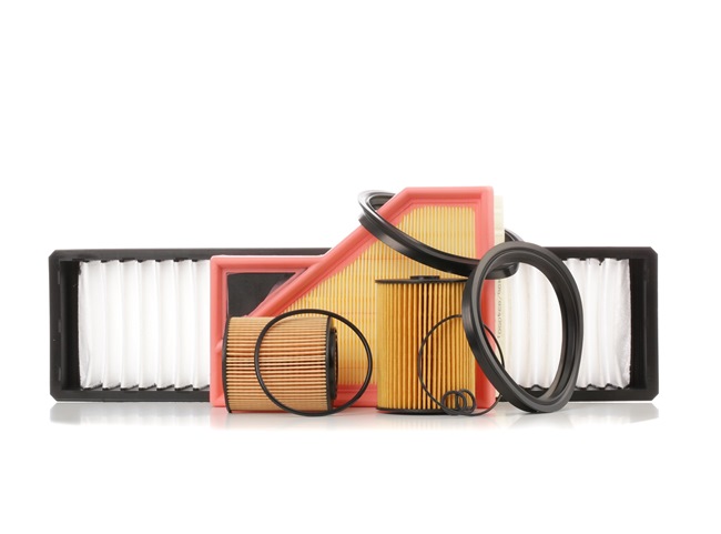 RIDEX Filter kit (4055F0763) for MINI Hatchback (R50, R53) Cooper S (125 KW / 170 HP / from 2004)