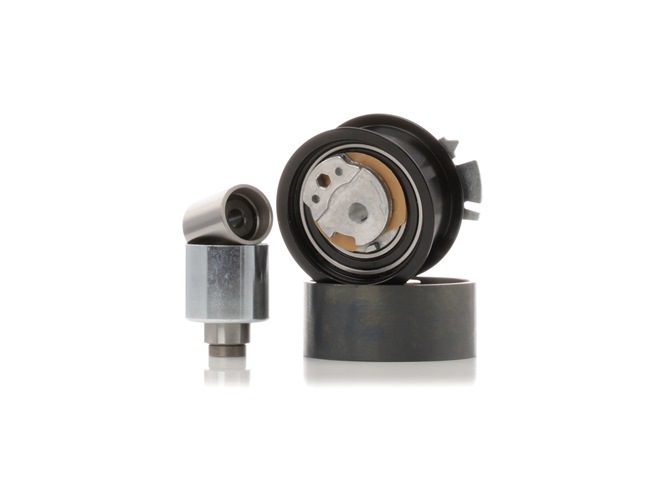 RIDEX Juego rodillos, correa distribución (3321T0003) para VW Passat B6 Sedán (3C2) 2.0 TDI (125 KW / 170 CV / de 2005)