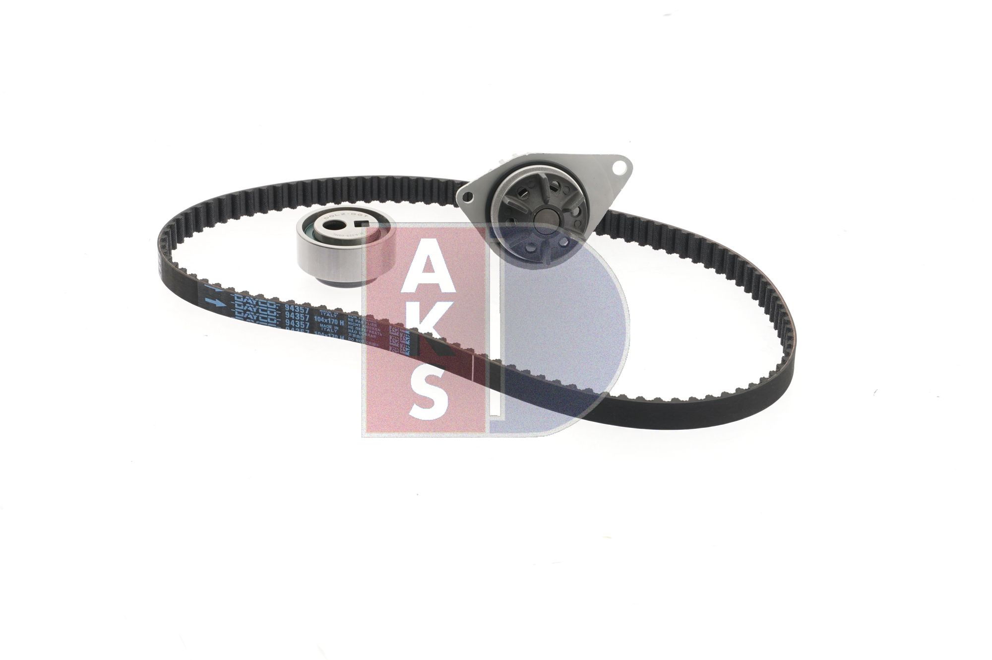 OEM 120147 AKS DASIS Registerreimsett med vannpumpe 570258N for VW, PEUGEOT, CITROЁN