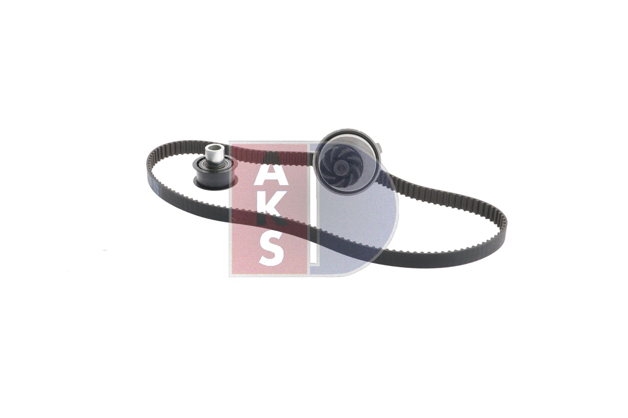 AKS DASIS Kit de distribution + pompe à eau (570271N) pour VAUXHALL Astra Mk III (F) CC (T92) 1.7 D (44 KW / 60 CH / de 1991)