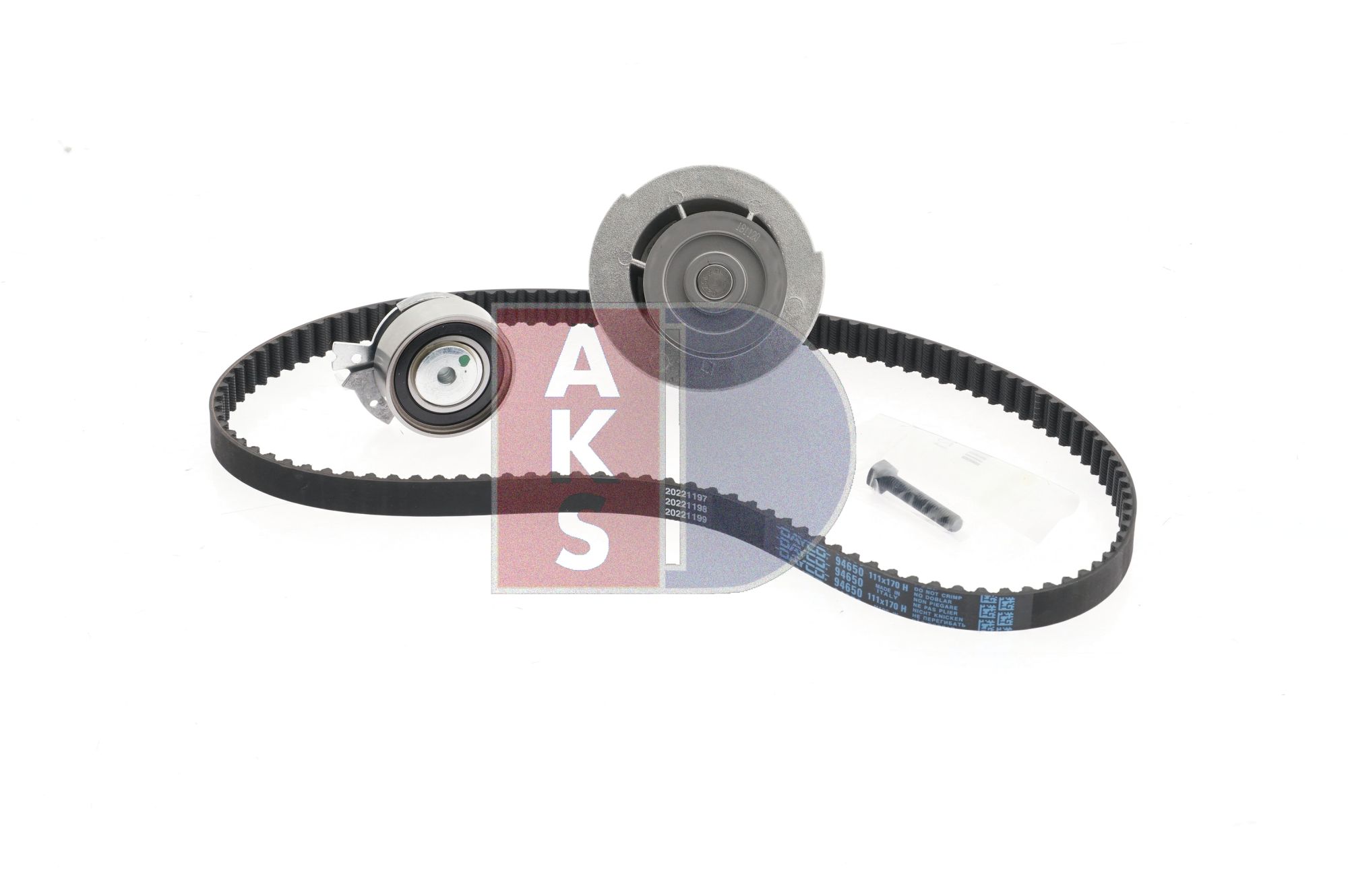 OEM 1334098 AKS DASIS  Wasserpumpe + Zahnriemensatz 570272N für OPEL, FORD, CHEVROLET, ALFA ROMEO, DAEWOO