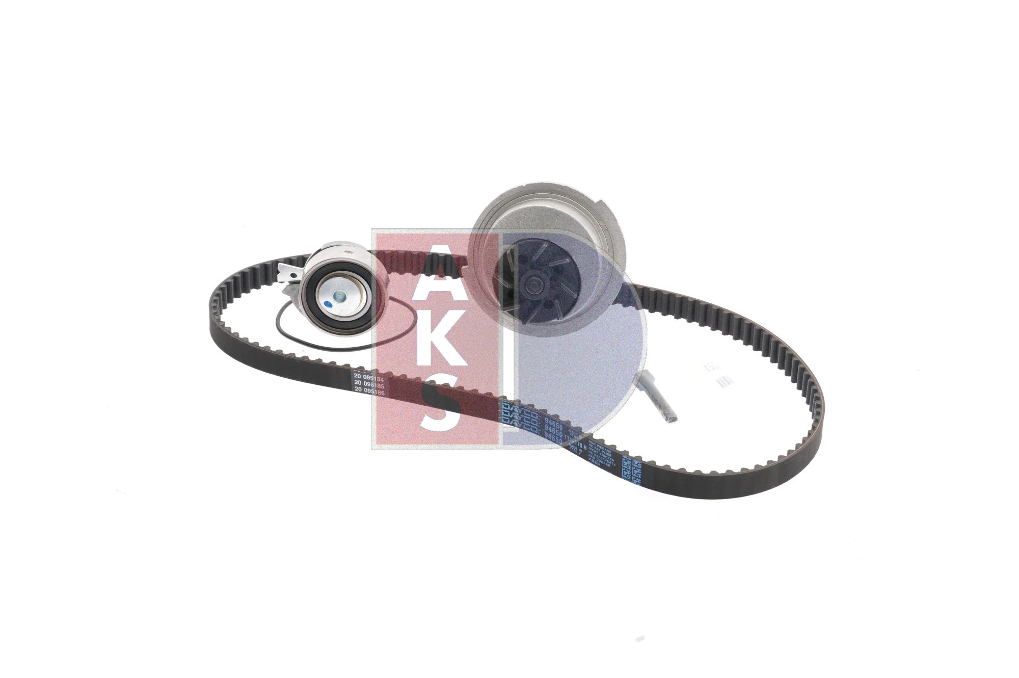 OEM 1334078 AKS DASIS Water pump and timing belt kit 570275N for VAUXHALL, ALFA ROMEO, OPEL, CHEVROLET, HOLDEN