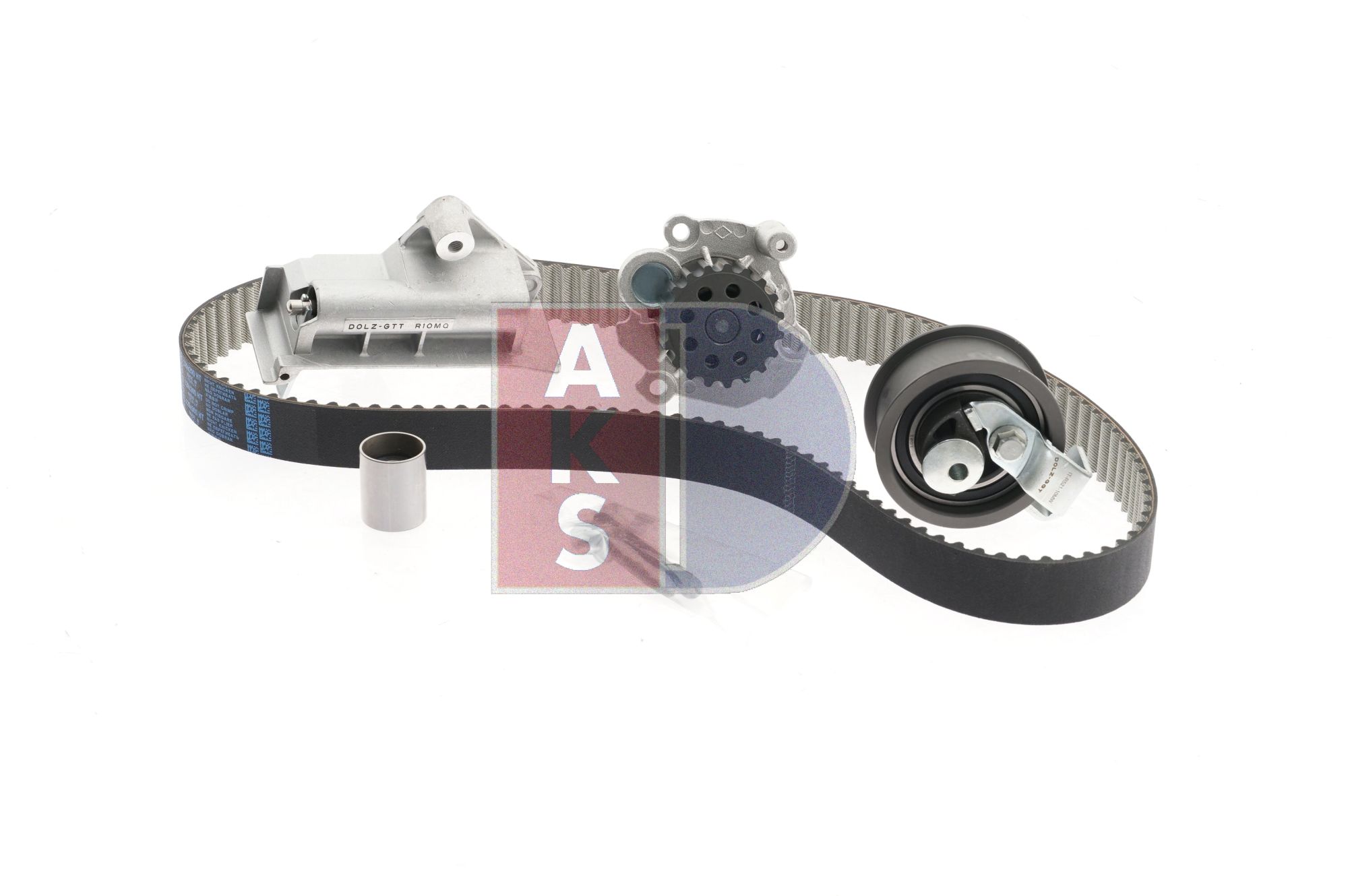 OEM 038121011CX AKS DASIS Bomba de agua + kit de correa de distribución 570287N para VOLKSWAGEN, BMW, SEAT, AUDI, FORD