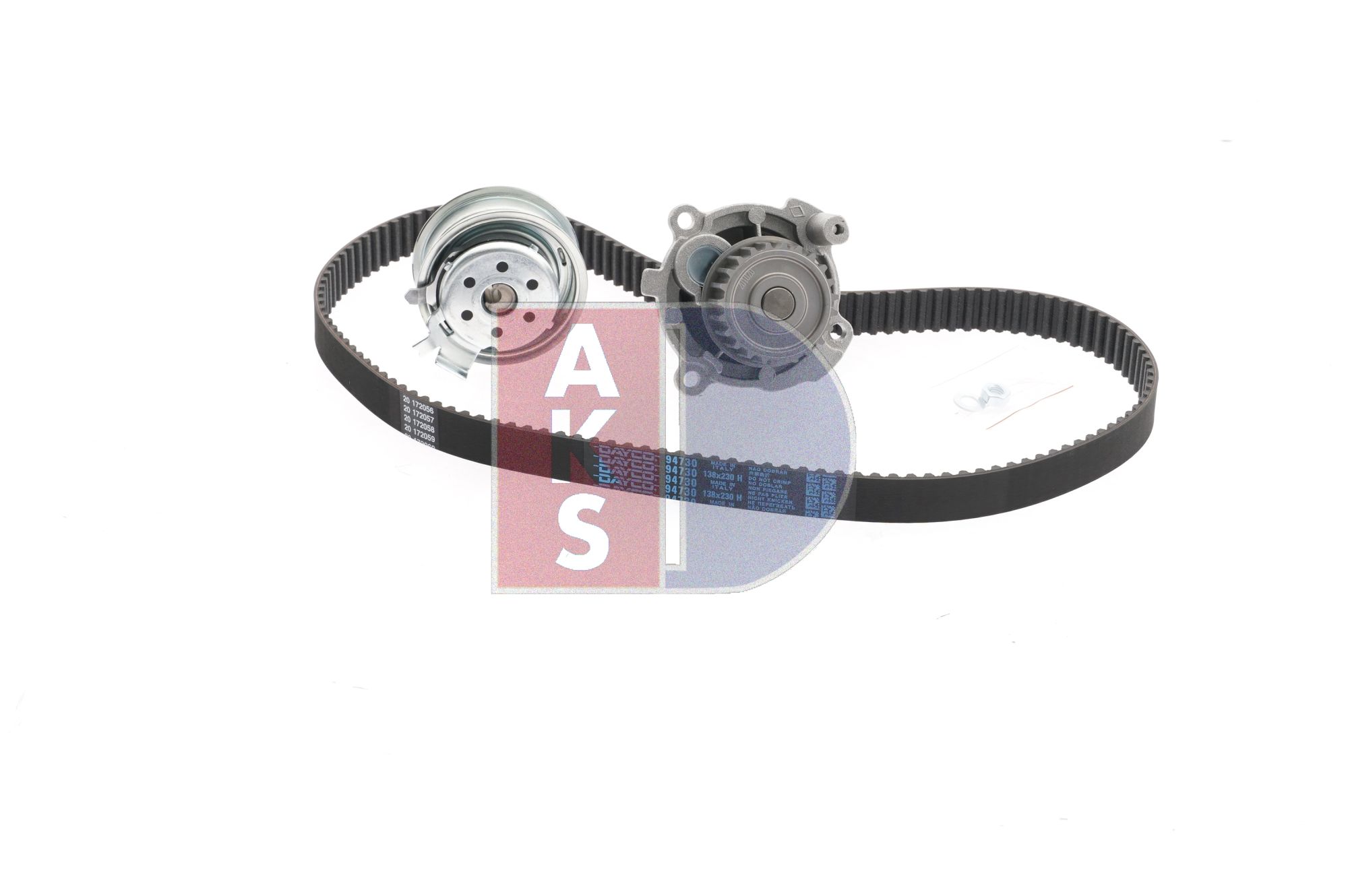 OEM 06B121011N AKS DASIS Kit cinghia distribuzione, pompa acqua 570296N per VOLKSWAGEN, AUDI, ALFA ROMEO, SEAT, SKODA