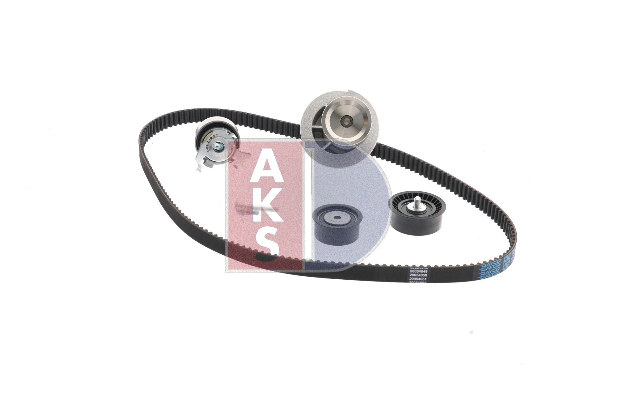 OEM R1160030 AKS DASIS Kit cinghia distribuzione, pompa acqua 570307N per FIAT, OPEL, ALFA ROMEO, CHEVROLET, VAUXHALL