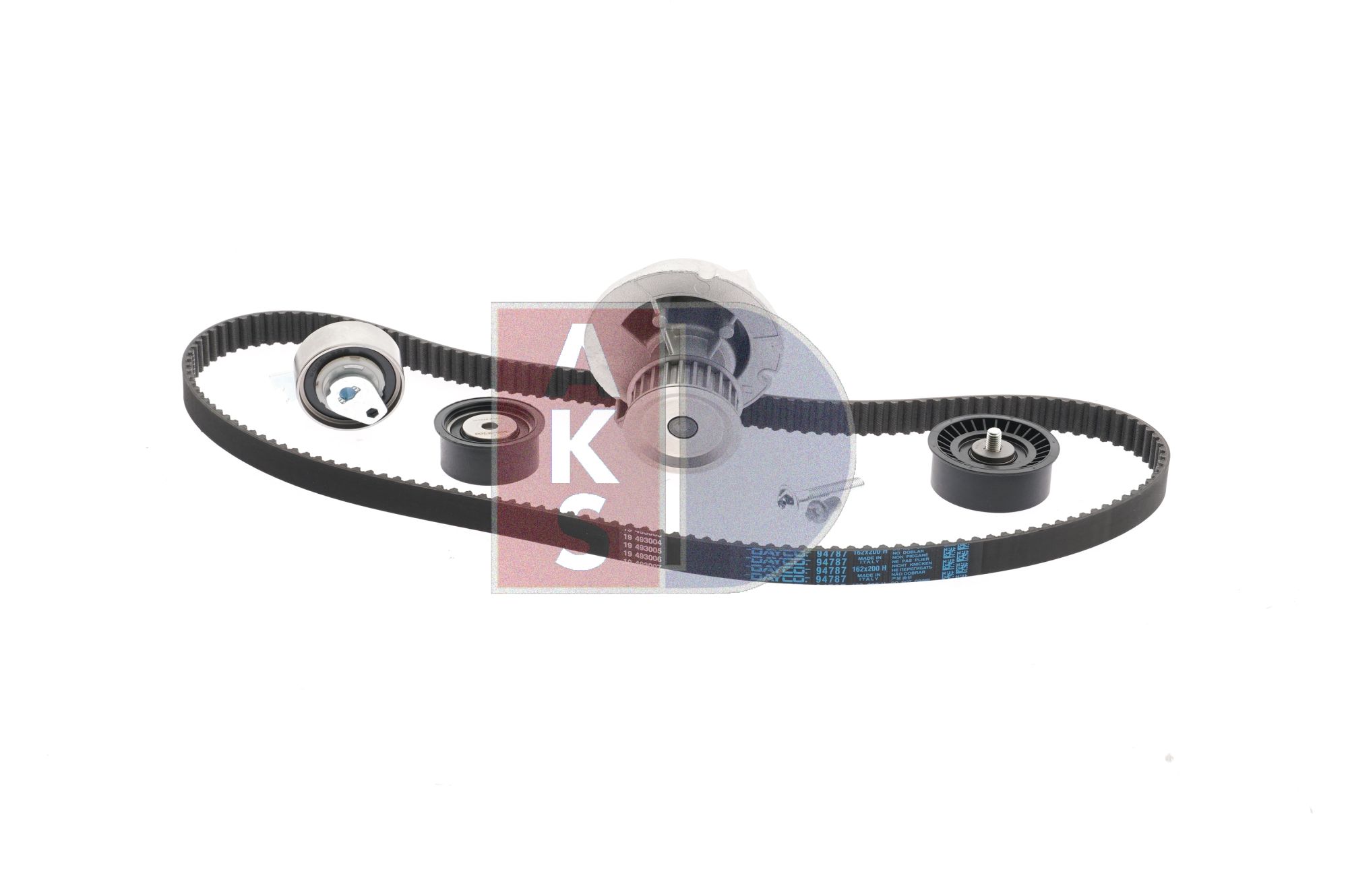 OEM 1334135 AKS DASIS Water pump and timing belt kit 570311N for VAUXHALL, HYUNDAI, OPEL, CHEVROLET, SAAB