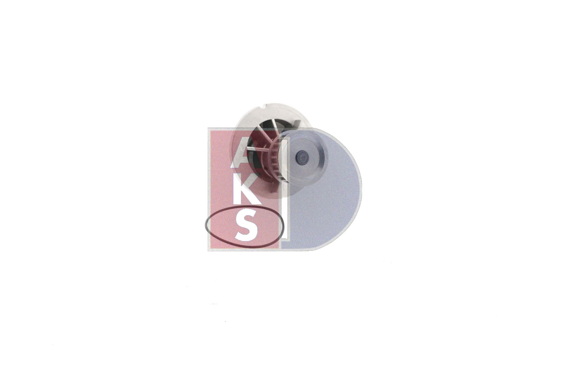 AKS DASIS Pompe à eau (570498N) pour VAUXHALL COMBO Mk II (C) Camionnette/Break (F25) 1.6 CNG 16V (71 KW / 97 CH / de 2005)